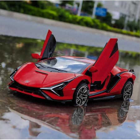 Lamborghini sian LED verlichting | modelauto speelgoed auto | performante Aventador huracan bestuurbare auto urus poster